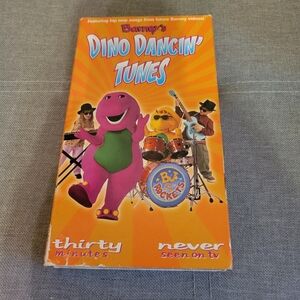Barneys Dino Dancin Tunes (VHS, 2001)